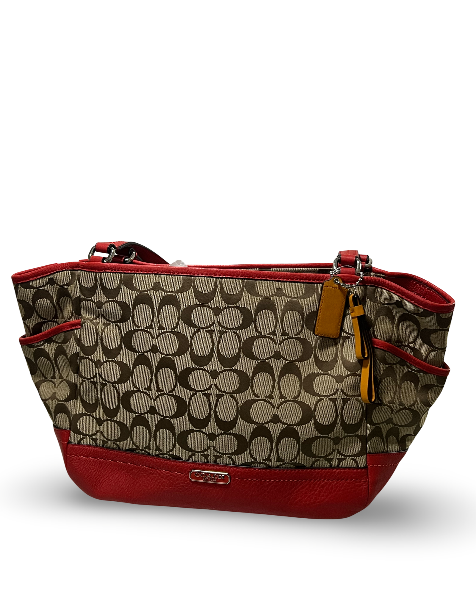 Coach Park Signature Carrie Tote